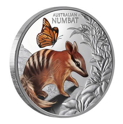 ROZTOMILÝ A MAZLIVÝ NUMBAT BABY coin Cute and Cuddly Baby Numbat - 1 oz stříbrná mince